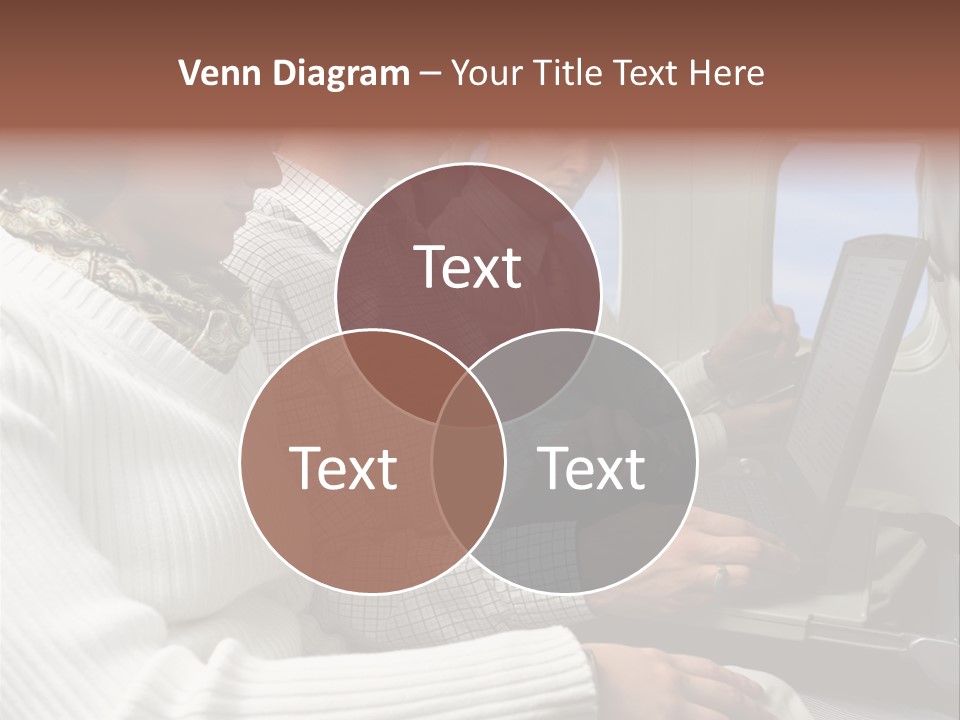 Twopeople Mural Woman PowerPoint Template