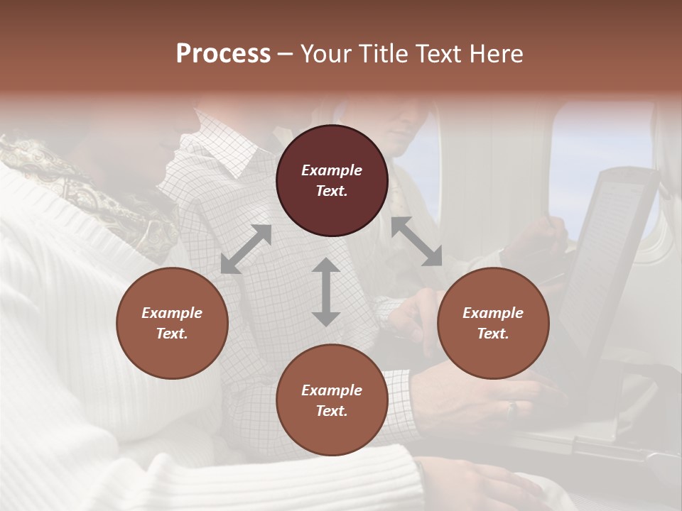 Twopeople Mural Woman PowerPoint Template