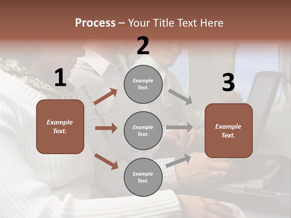 Twopeople Mural Woman PowerPoint Template