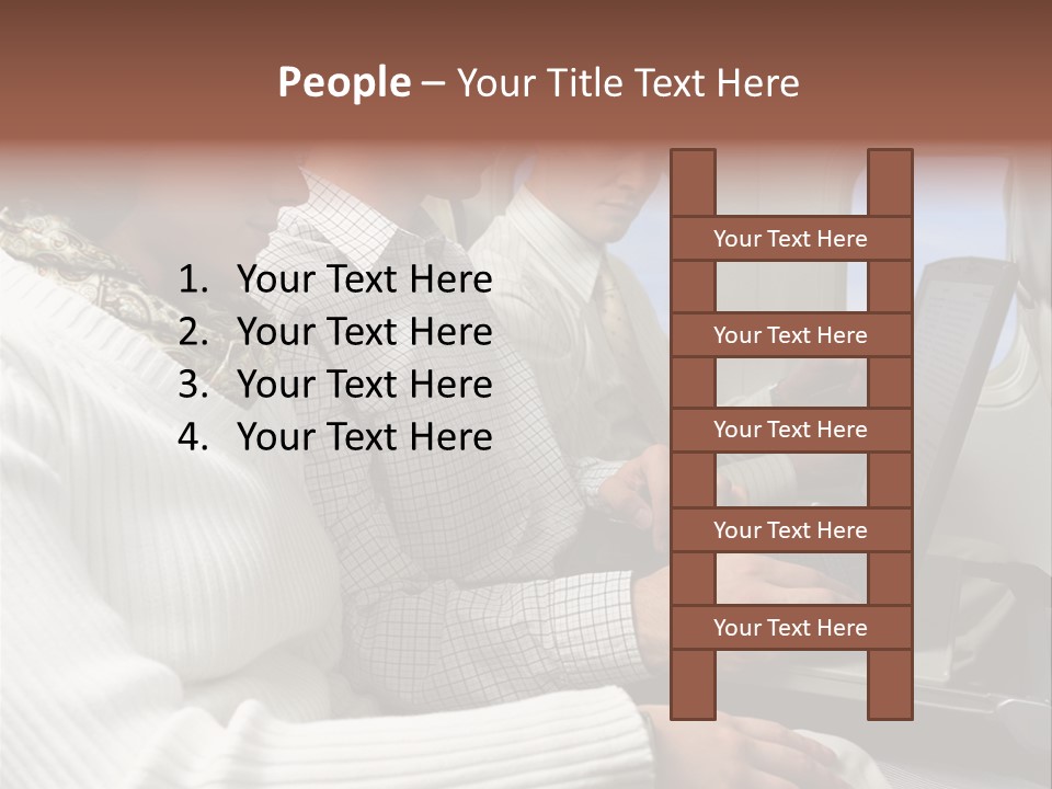 Twopeople Mural Woman PowerPoint Template