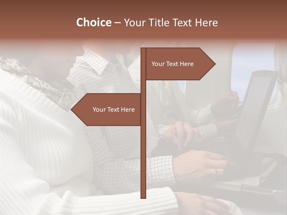 Twopeople Mural Woman PowerPoint Template