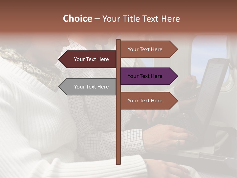 Twopeople Mural Woman PowerPoint Template