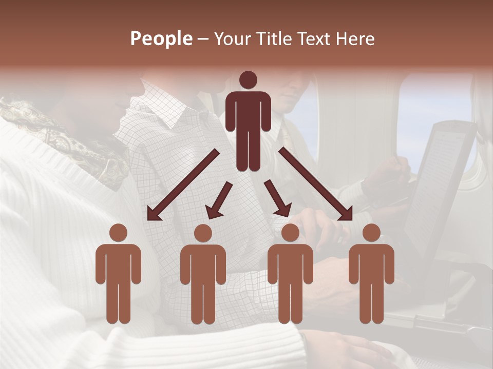 Twopeople Mural Woman PowerPoint Template