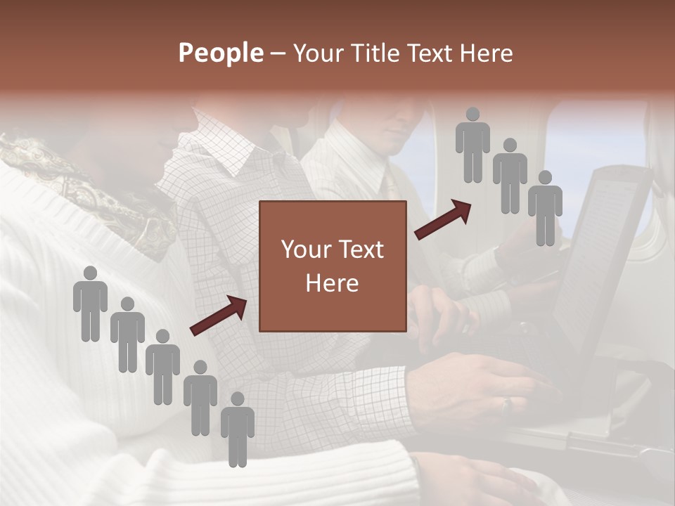 Twopeople Mural Woman PowerPoint Template