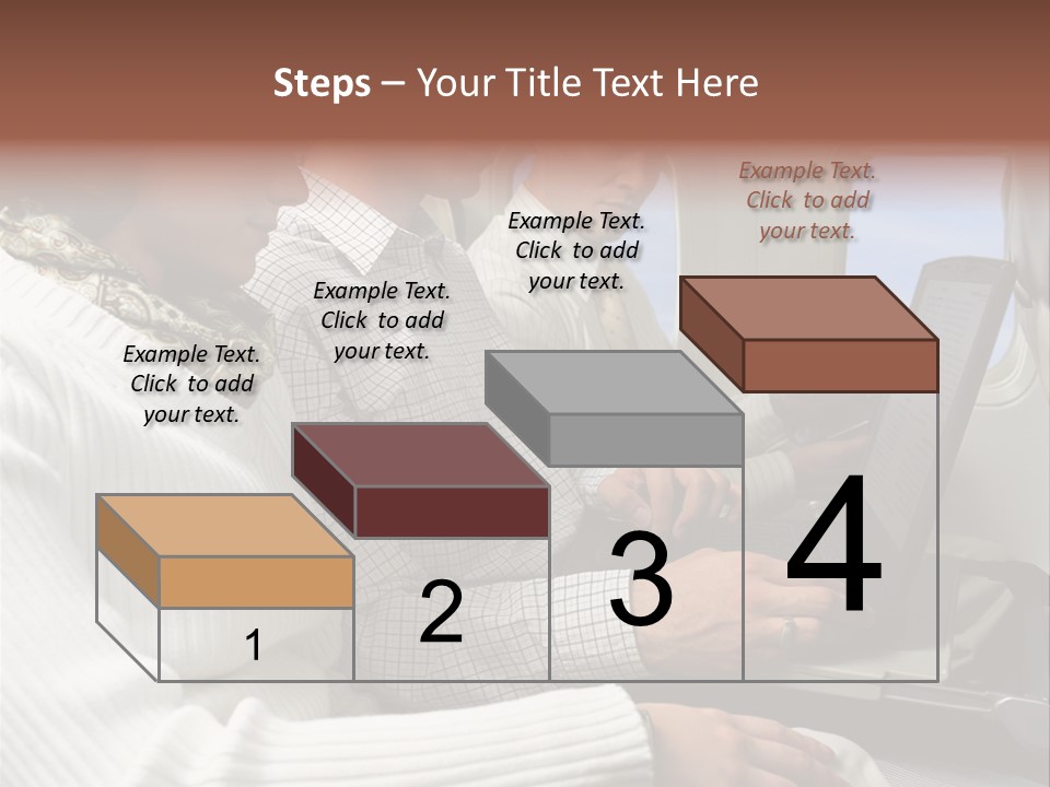 Twopeople Mural Woman PowerPoint Template