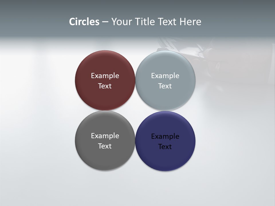 Eyewear Looking Clothed PowerPoint Template