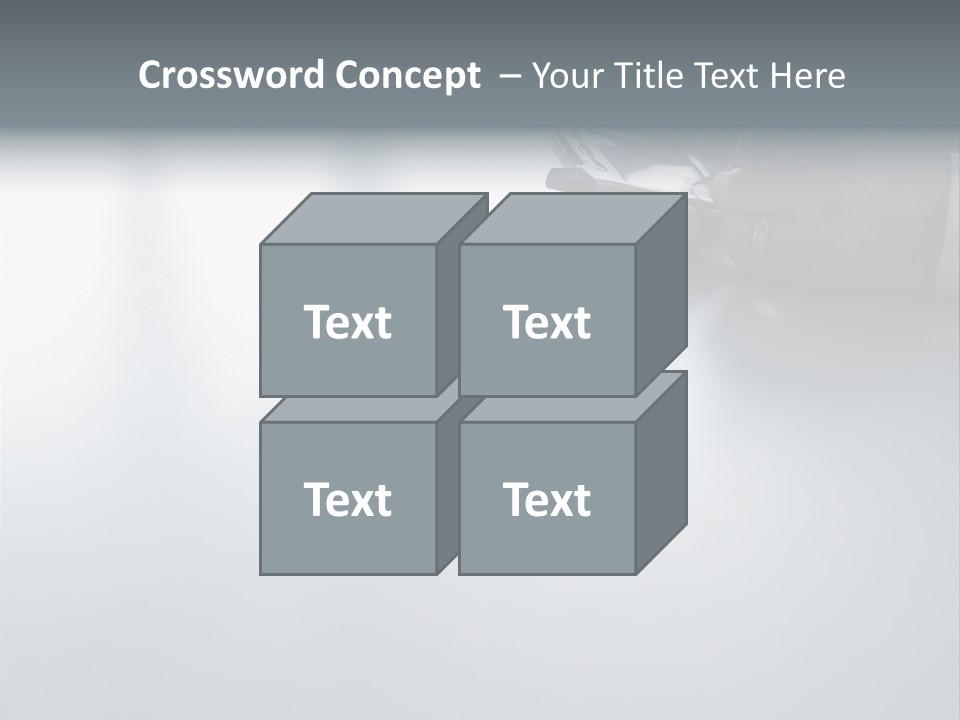 Eyewear Looking Clothed PowerPoint Template