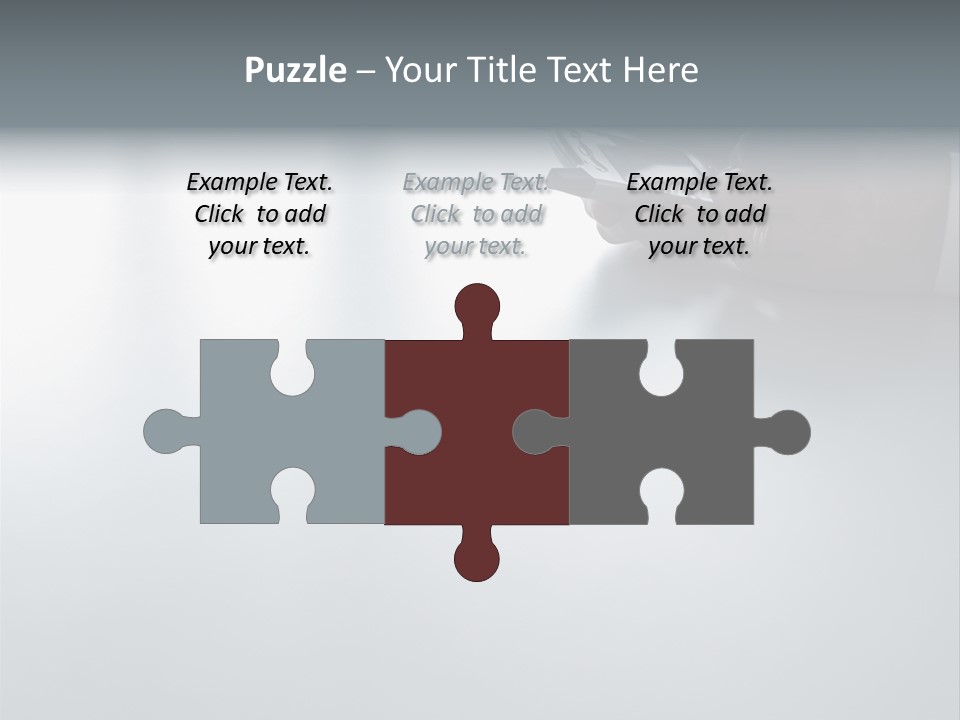 Eyewear Looking Clothed PowerPoint Template