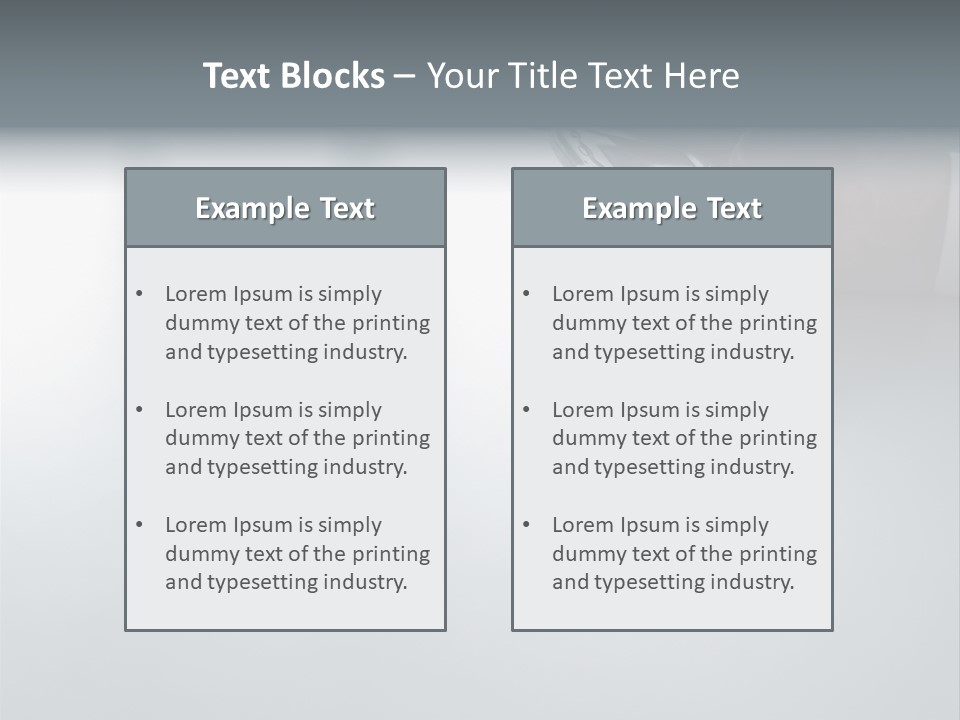 Eyewear Looking Clothed PowerPoint Template