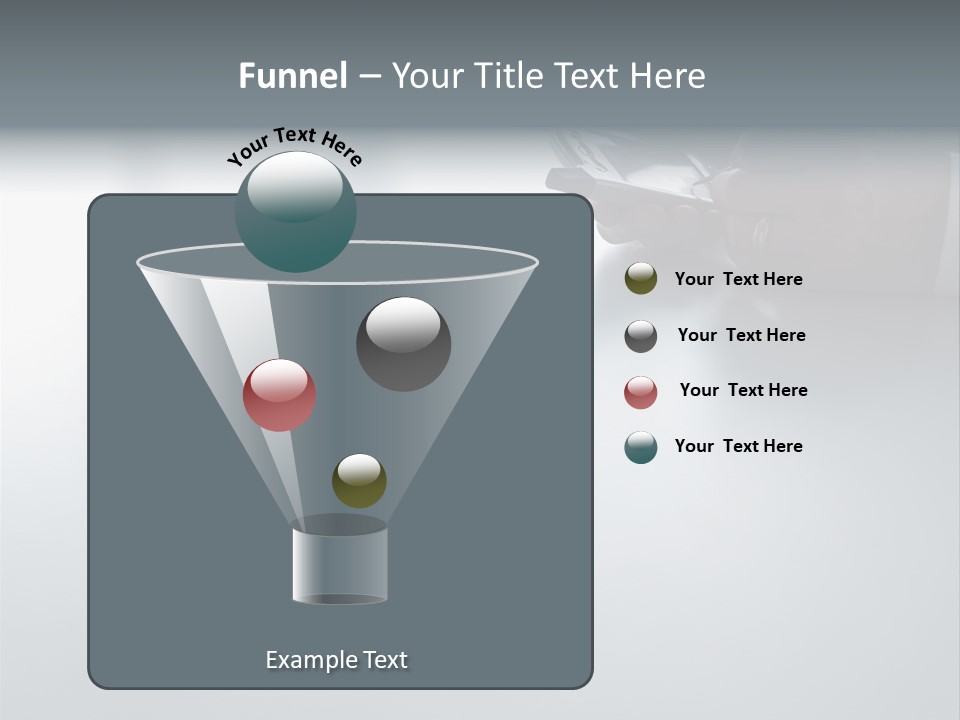 Eyewear Looking Clothed PowerPoint Template