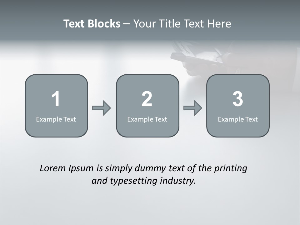 Eyewear Looking Clothed PowerPoint Template