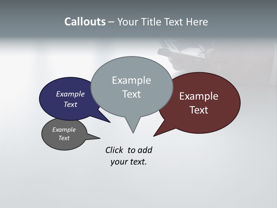 Eyewear Looking Clothed PowerPoint Template