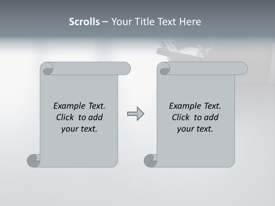 Eyewear Looking Clothed PowerPoint Template
