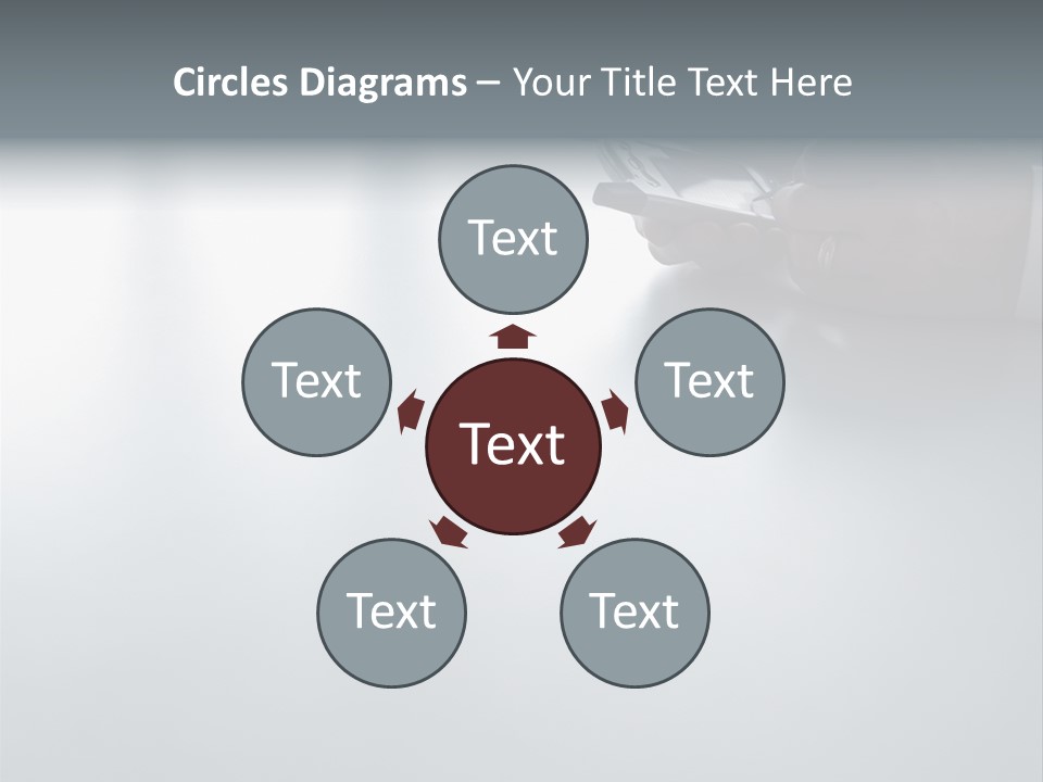 Eyewear Looking Clothed PowerPoint Template