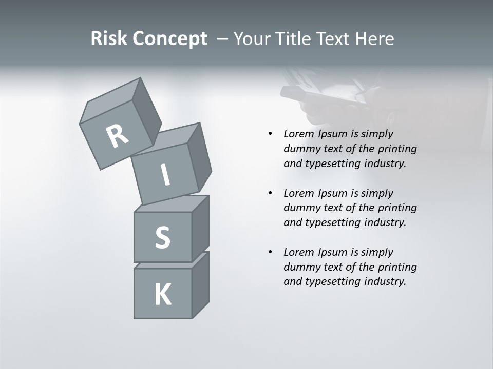 Eyewear Looking Clothed PowerPoint Template