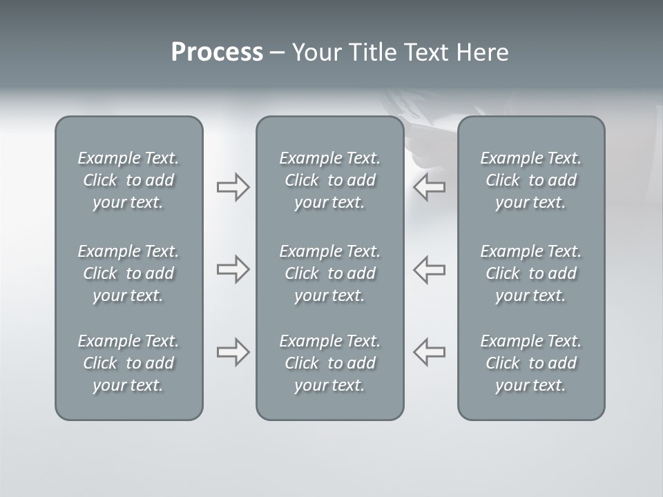 Eyewear Looking Clothed PowerPoint Template