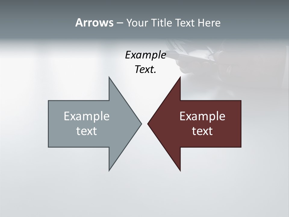 Eyewear Looking Clothed PowerPoint Template