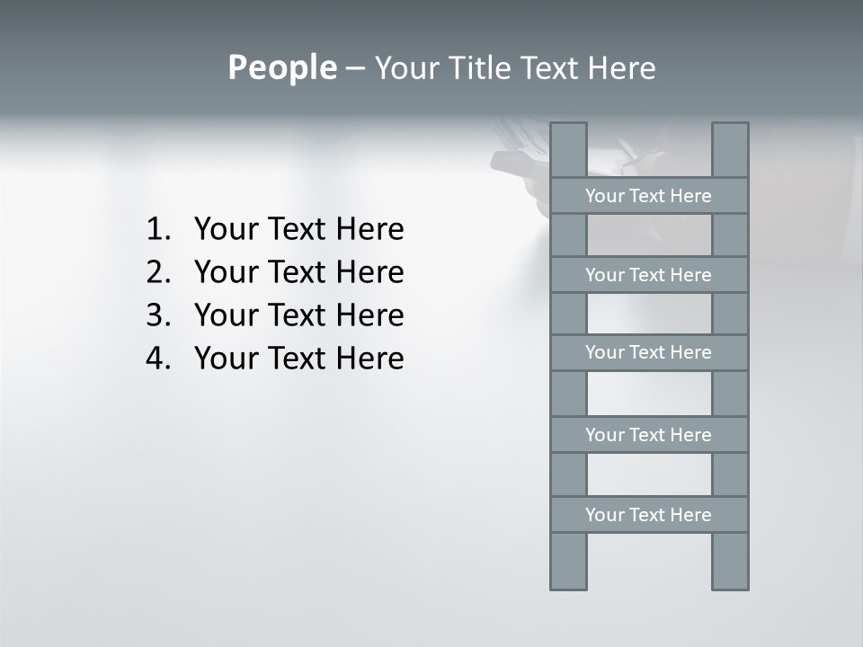 Eyewear Looking Clothed PowerPoint Template