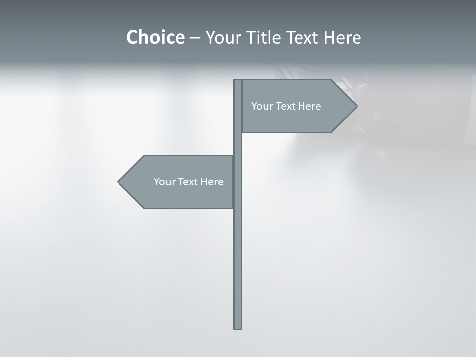 Eyewear Looking Clothed PowerPoint Template