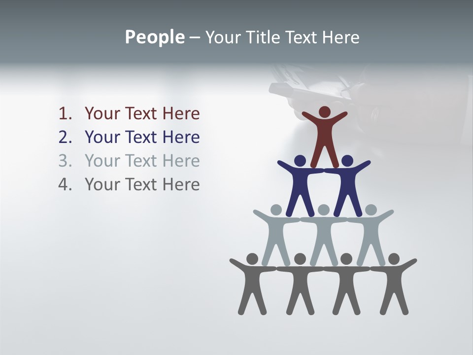 Eyewear Looking Clothed PowerPoint Template