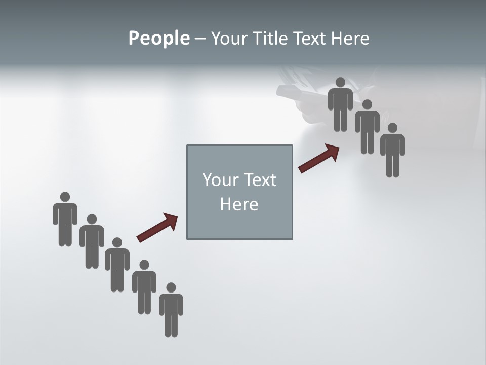 Eyewear Looking Clothed PowerPoint Template