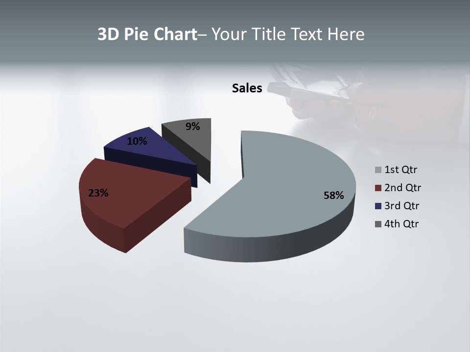 Eyewear Looking Clothed PowerPoint Template