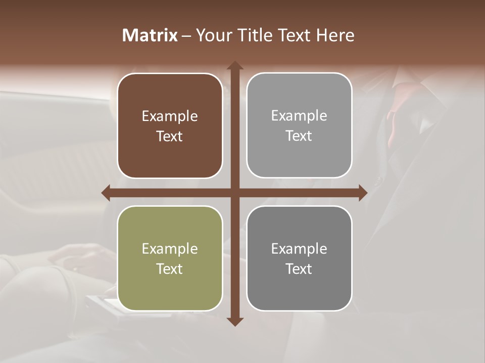 Handheldcomputer Copyspace Holding PowerPoint Template