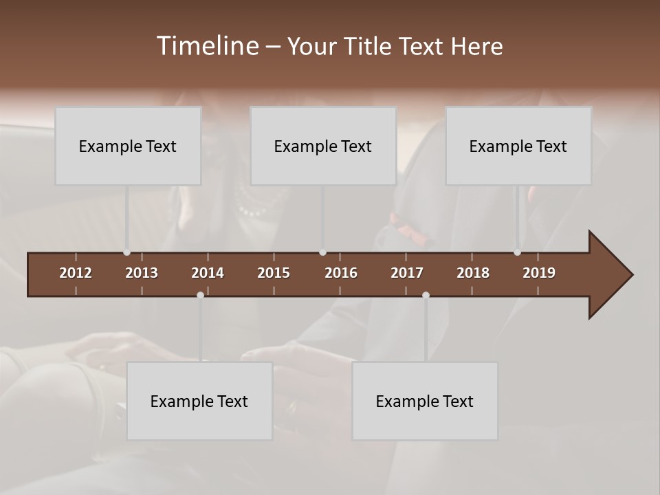 Handheldcomputer Copyspace Holding PowerPoint Template