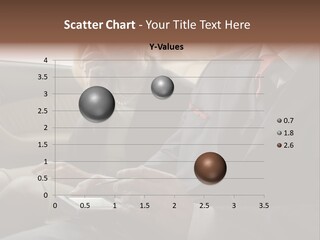 Handheldcomputer Copyspace Holding PowerPoint Template