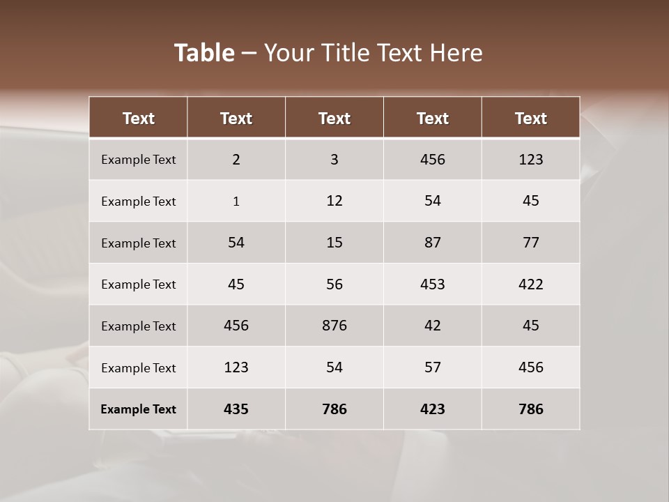 Handheldcomputer Copyspace Holding PowerPoint Template