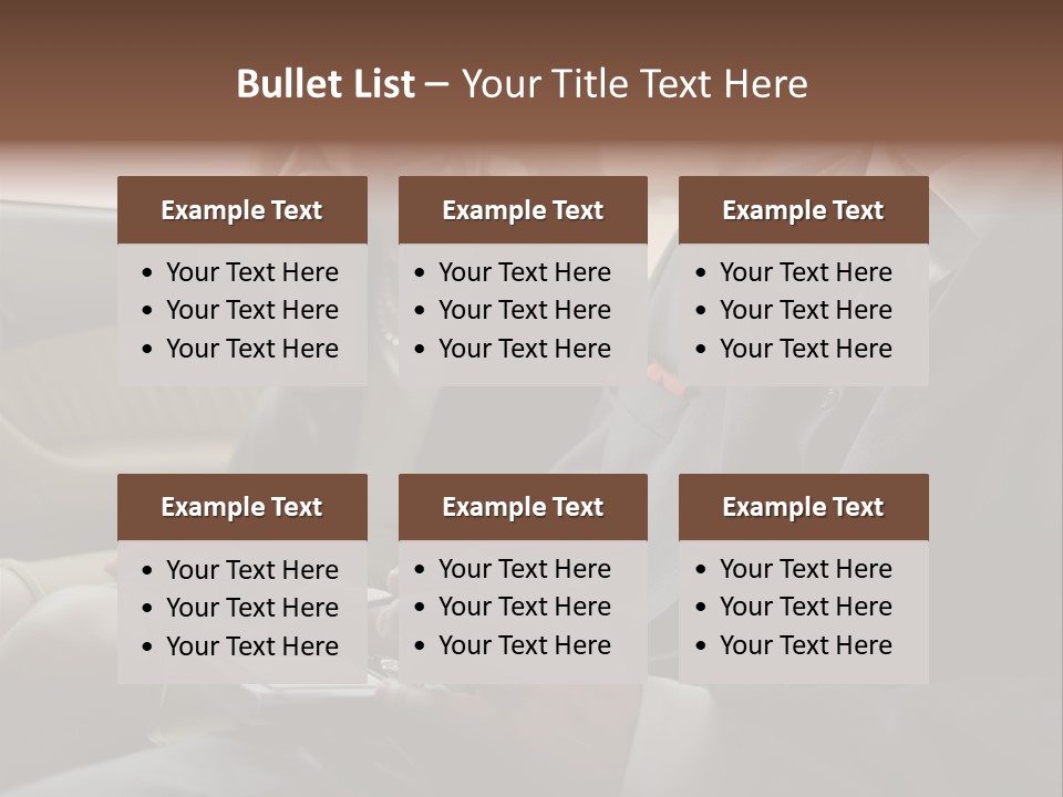 Handheldcomputer Copyspace Holding PowerPoint Template