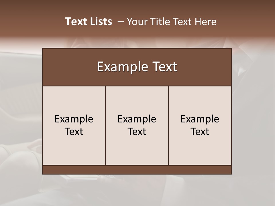 Handheldcomputer Copyspace Holding PowerPoint Template