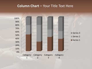 Handheldcomputer Copyspace Holding PowerPoint Template