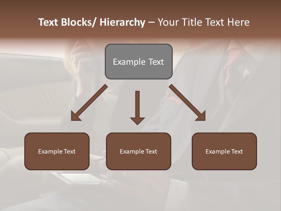 Handheldcomputer Copyspace Holding PowerPoint Template