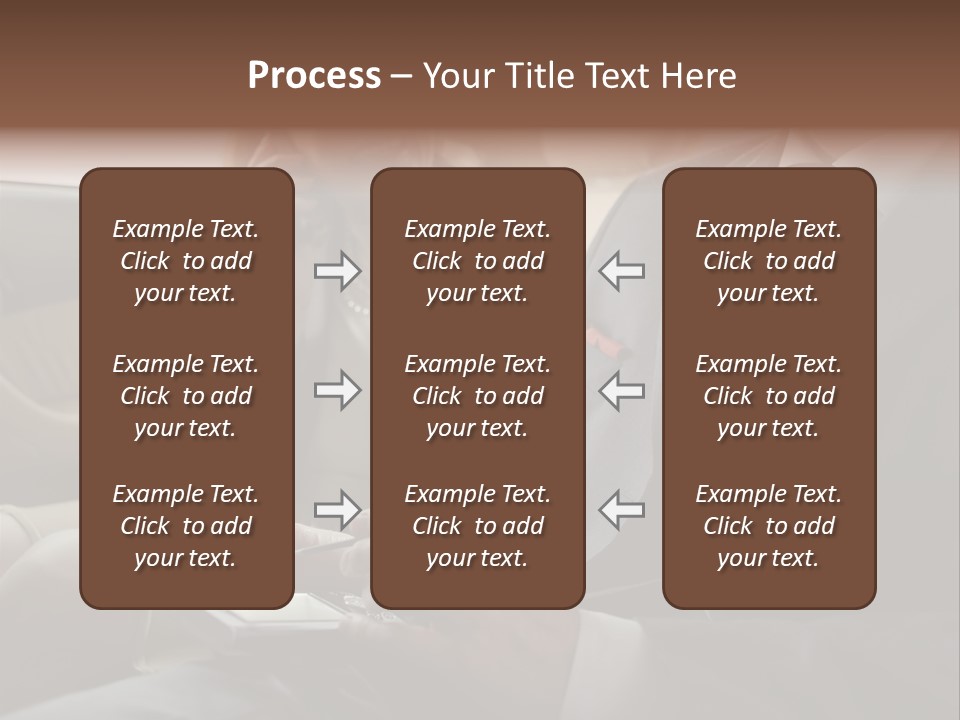 Handheldcomputer Copyspace Holding PowerPoint Template