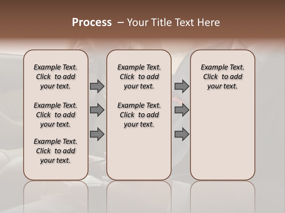 Handheldcomputer Copyspace Holding PowerPoint Template