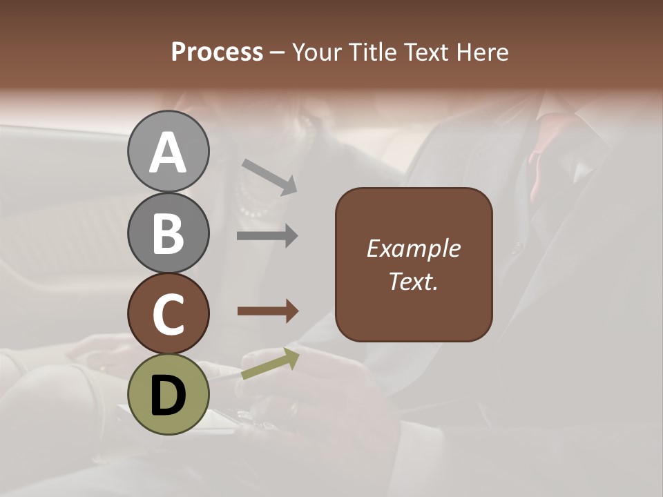 Handheldcomputer Copyspace Holding PowerPoint Template