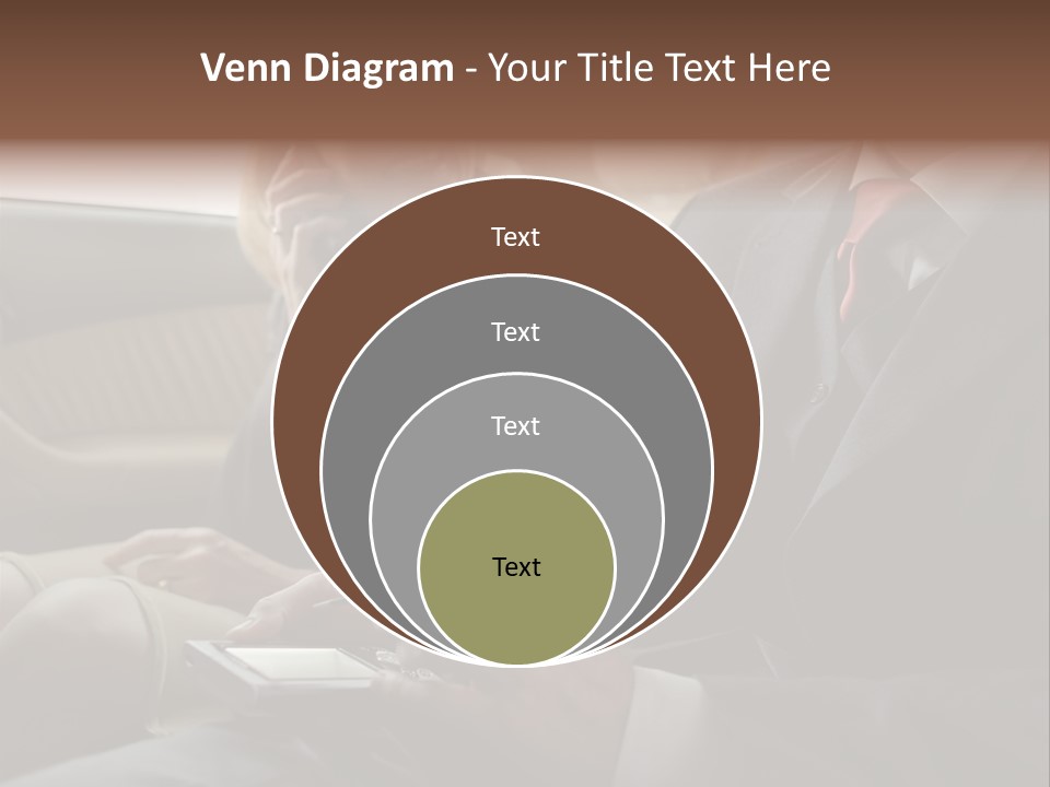 Handheldcomputer Copyspace Holding PowerPoint Template