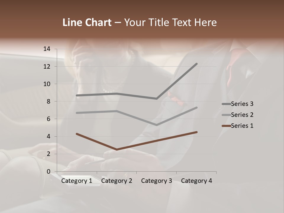Handheldcomputer Copyspace Holding PowerPoint Template