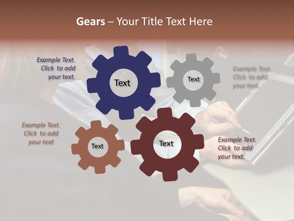 Automobile Picture Ethnicity PowerPoint Template