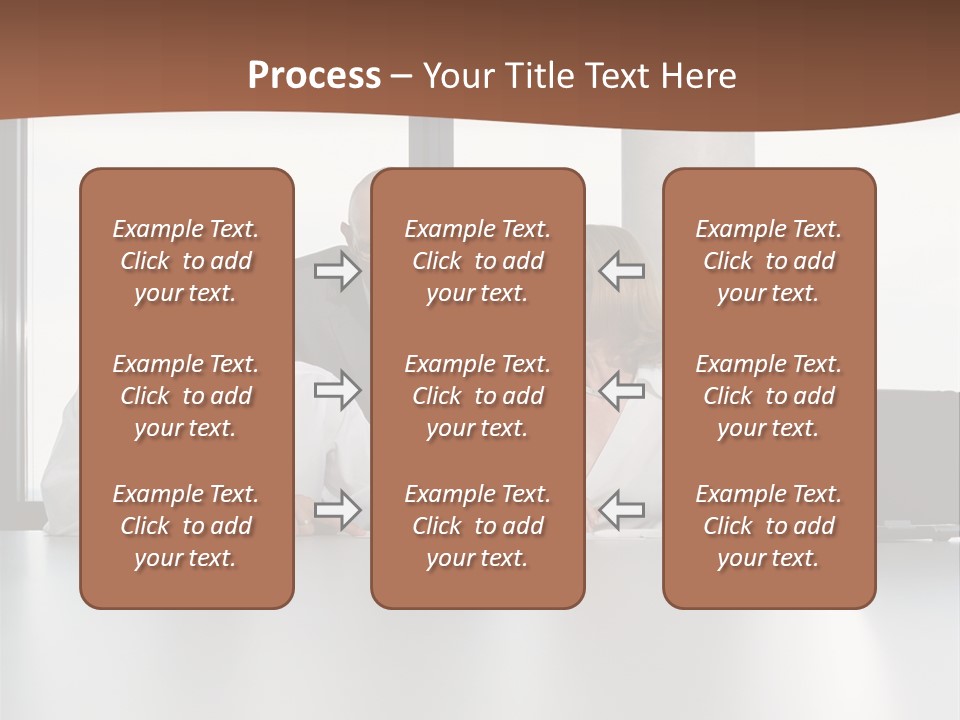 Businessclass Midman Laptopcomputer PowerPoint Template