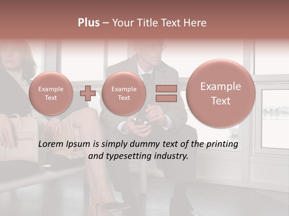Adult Stockimage Laptopcomputer PowerPoint Template