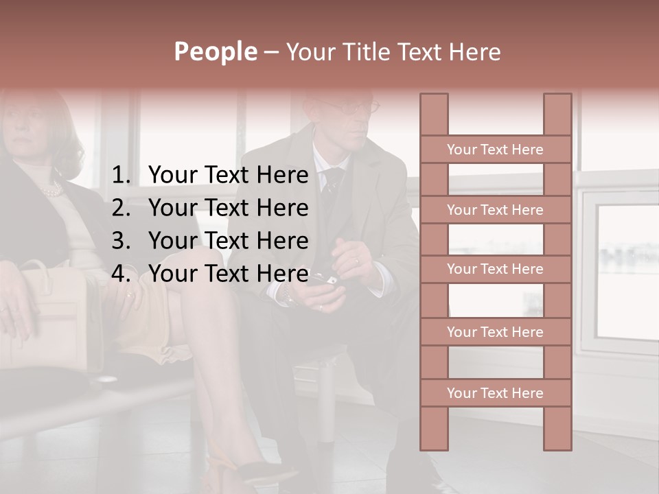 Adult Stockimage Laptopcomputer PowerPoint Template