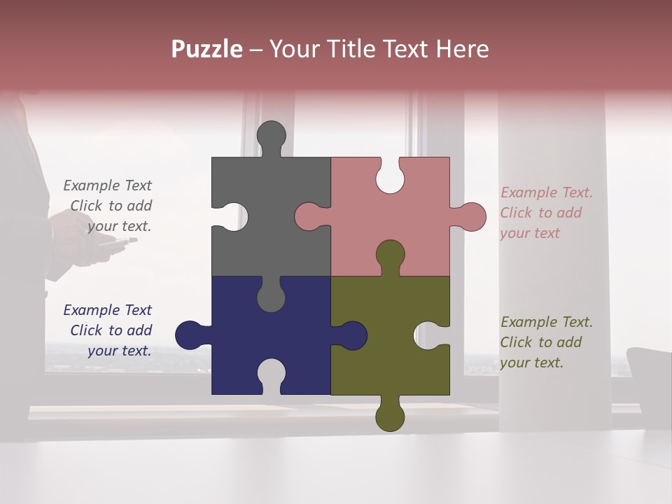 Shapes Curved Fun Fair PowerPoint Template