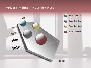 Shapes Curved Fun Fair PowerPoint Template