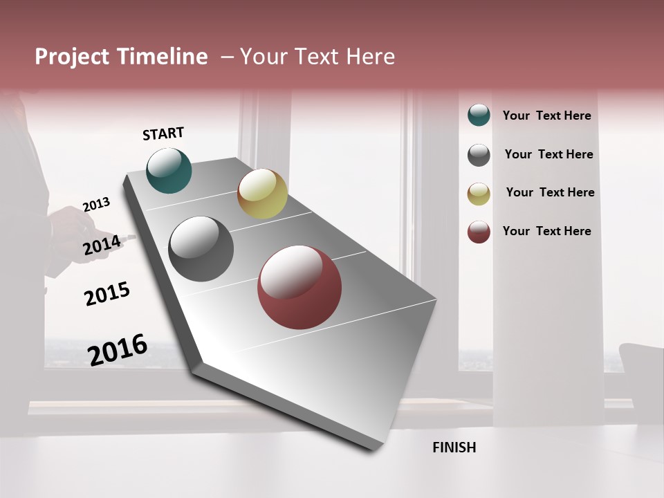 Shapes Curved Fun Fair PowerPoint Template