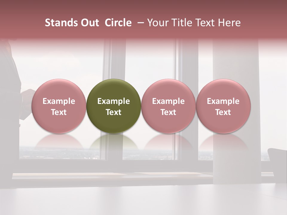 Shapes Curved Fun Fair PowerPoint Template