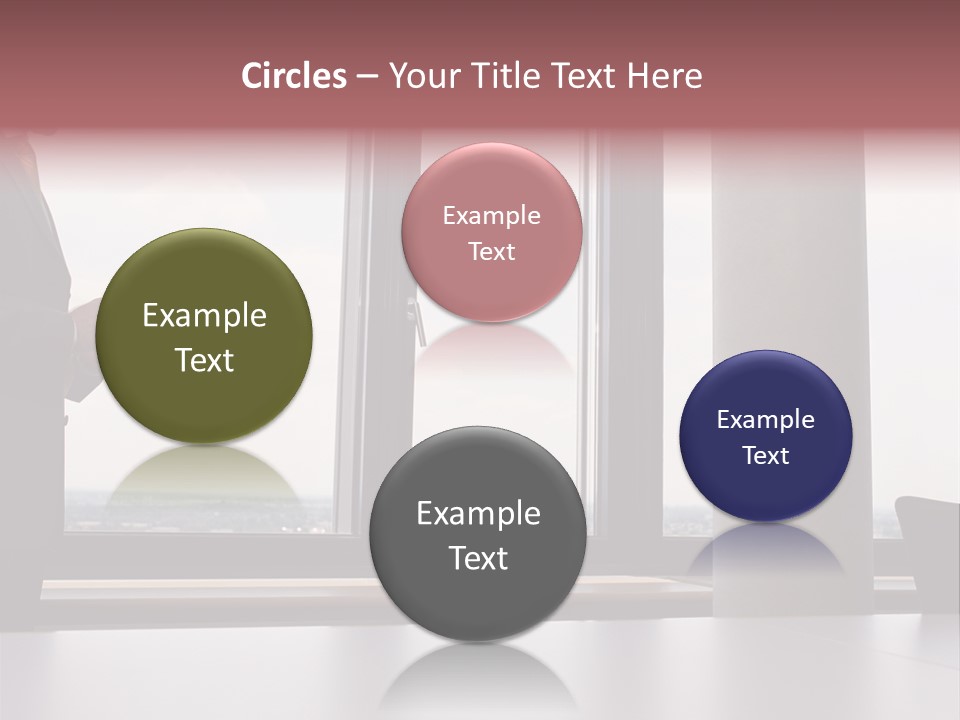 Shapes Curved Fun Fair PowerPoint Template