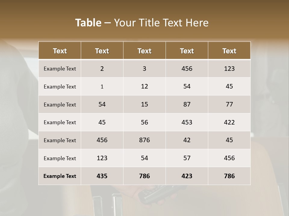 Images Female Ages PowerPoint Template