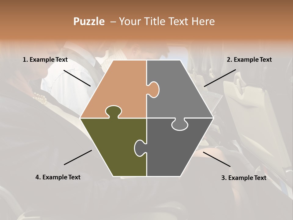Picture Graphic Communication PowerPoint Template